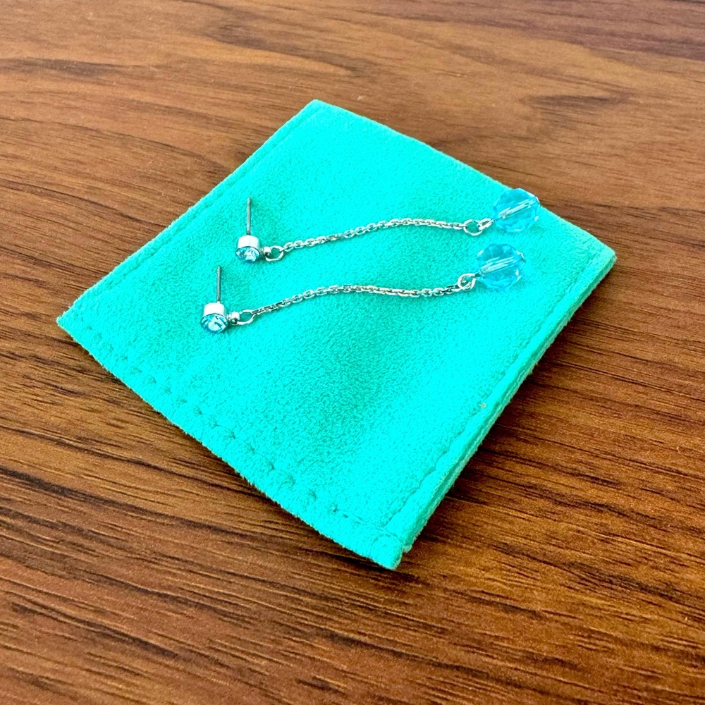 Authentic 925 Silver Post Earrings